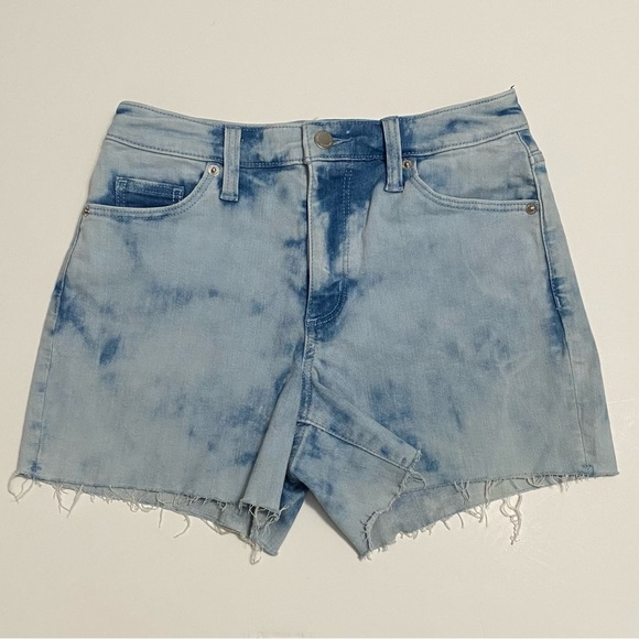 Universal Thread Light Acid Wash Denim Blue Jeans with Raw Hem | Size 4/27R - Picture 1 of 11